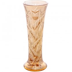 Vaso15x6cm Vidro Sodo-calcico Charm Ambar